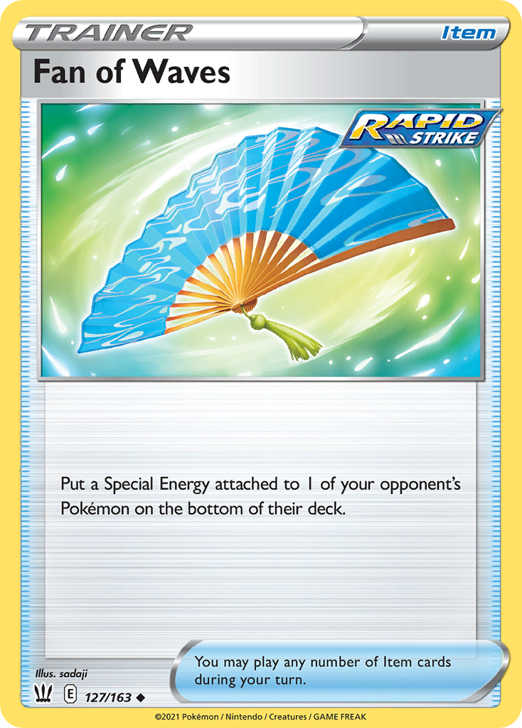 Fan of Waves 127/183 Uncommon