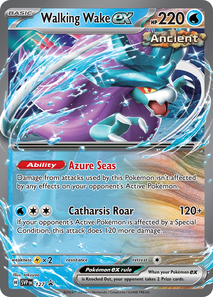 Walking Wake ex 127/196 Promo