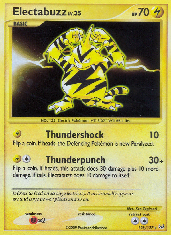 Electabuzz 128/133 Rare Secret