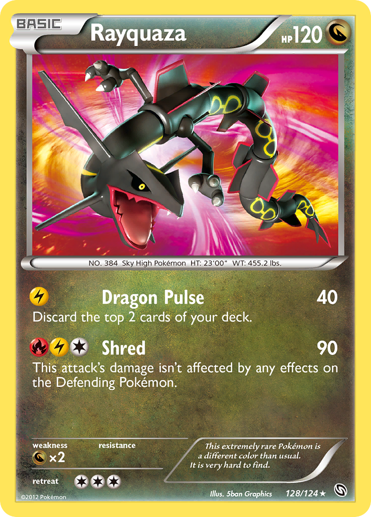 Rayquaza 128/128 Rare Secret