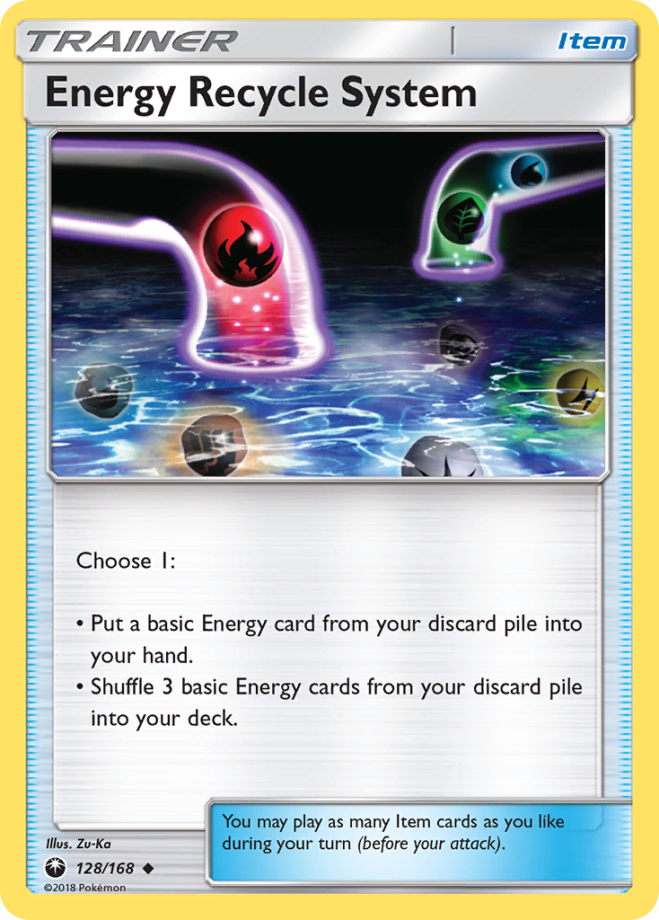 Energy Recycle System 128/187 Uncommon