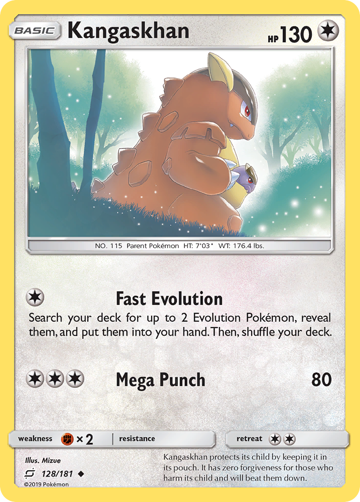 Kangaskhan 128/198 Uncommon