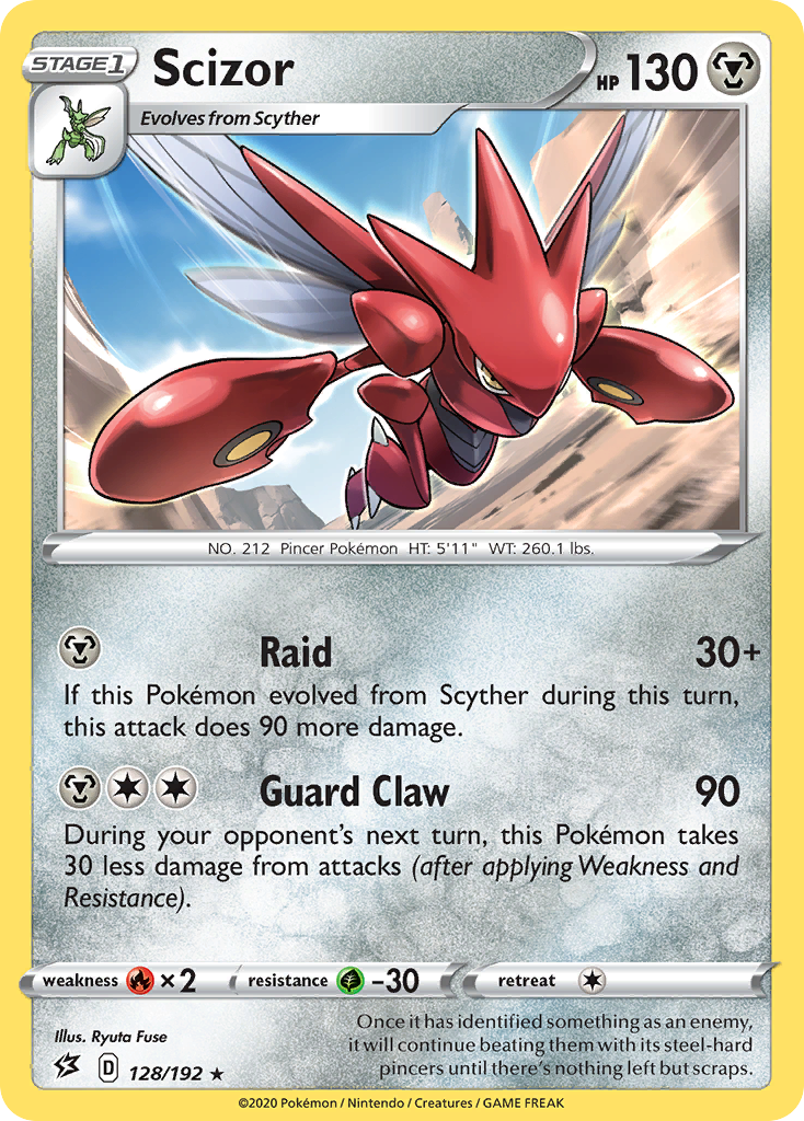 Scizor 128/209 Rare