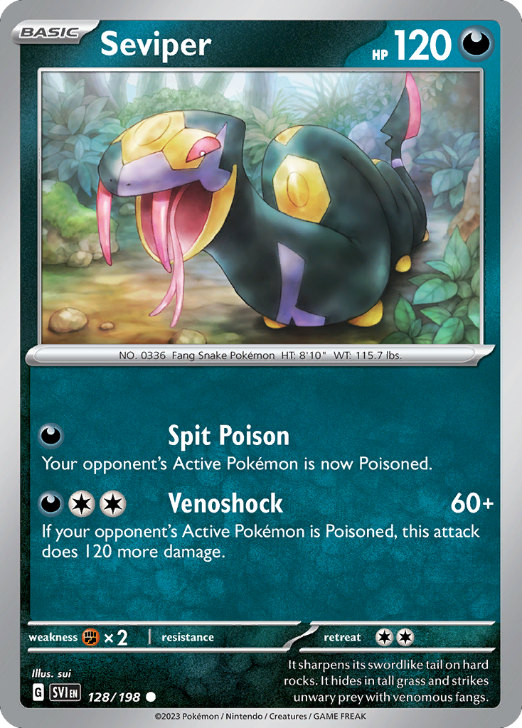 Seviper 128/258 Common
