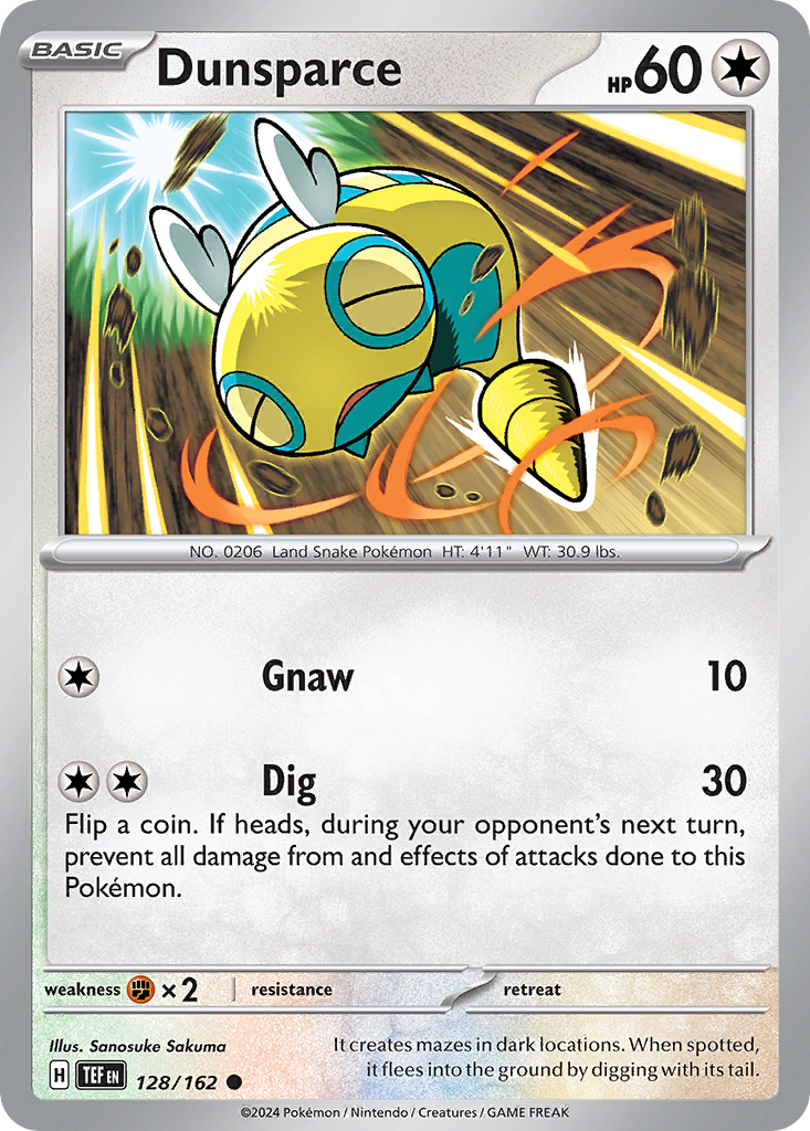 Dunsparce 128/218 Common