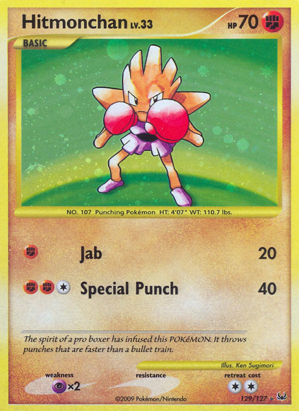 Hitmonchan 129/133 Rare Secret