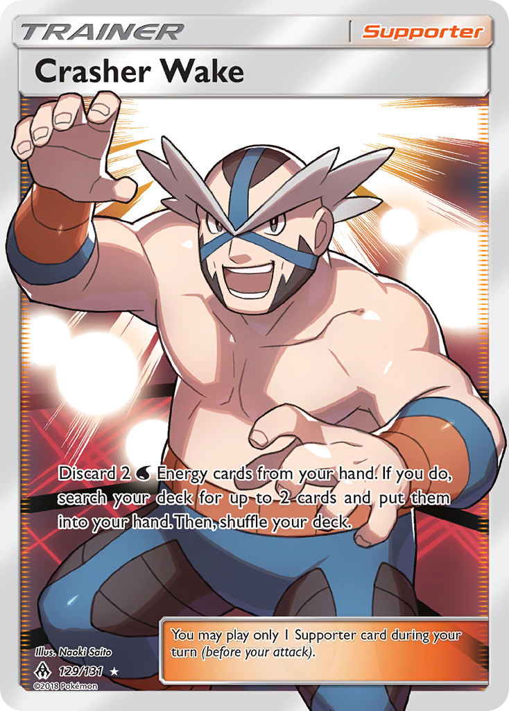 Crasher Wake 129/150 Rare Ultra