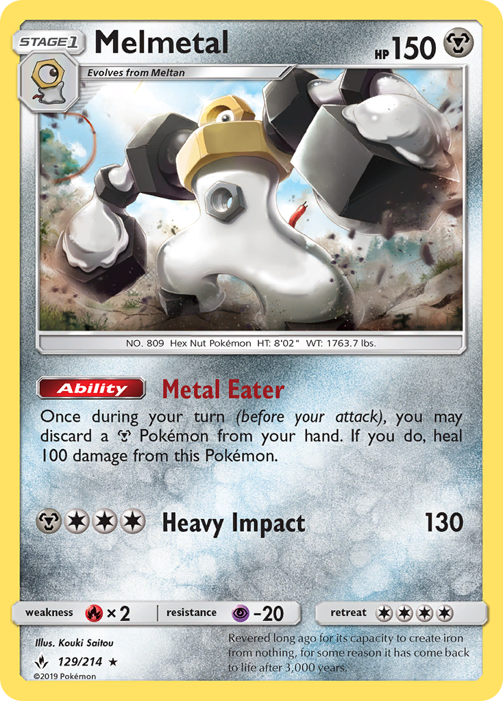 Melmetal 129/234 Rare Holo
