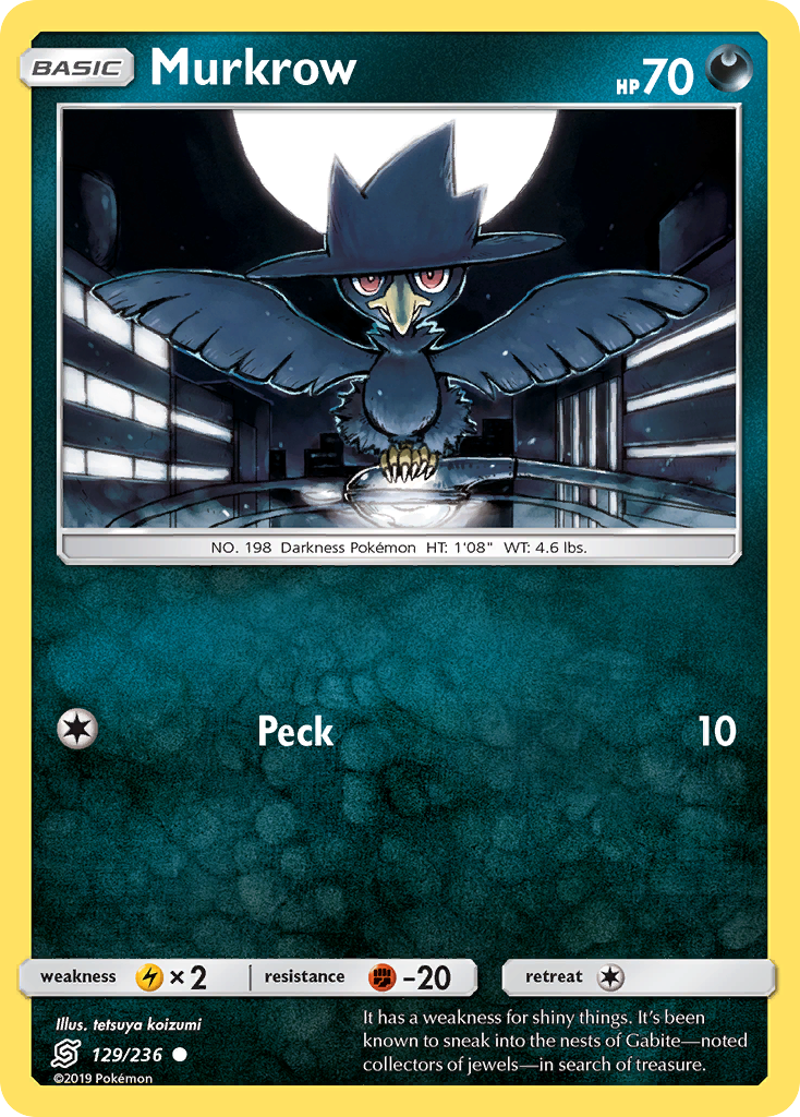 Murkrow 129/260 Common