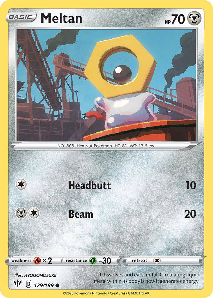 Meltan 129/201 Common