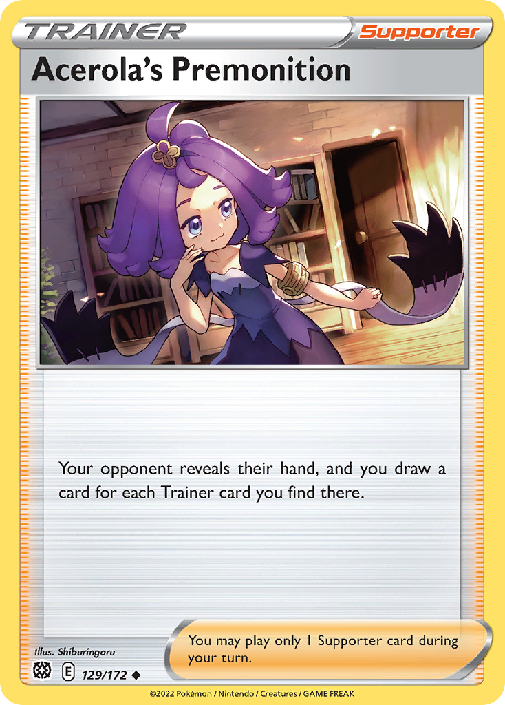 Acerola's Premonition 129/186 Uncommon