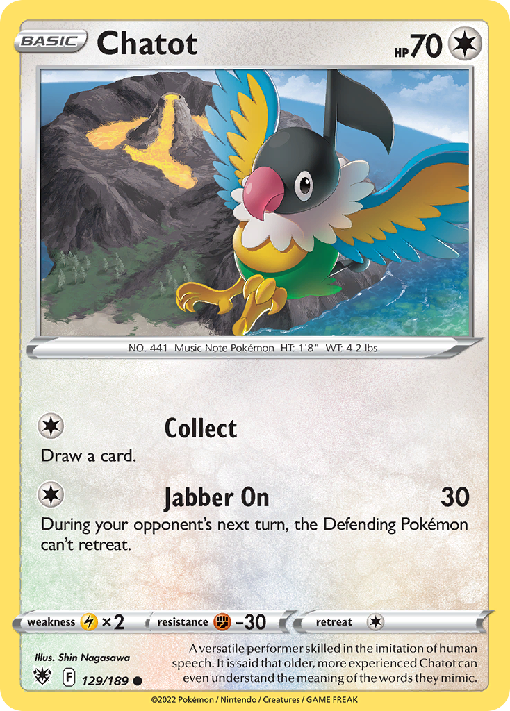 Chatot 129/216 Common