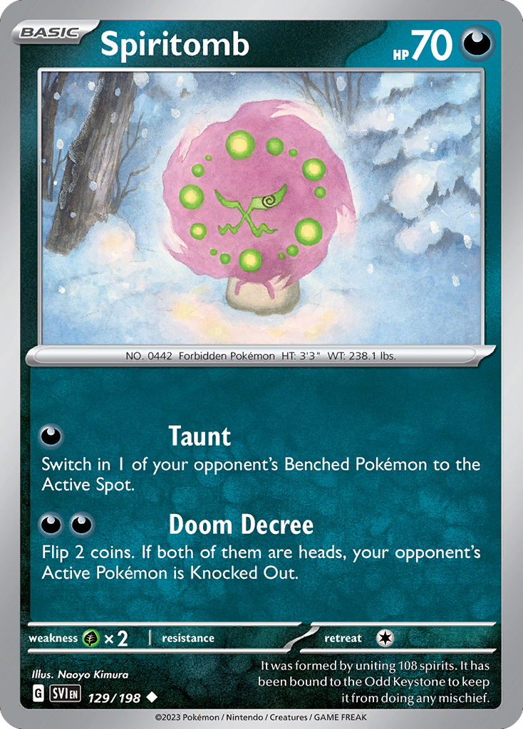 Spiritomb 129/258 Uncommon