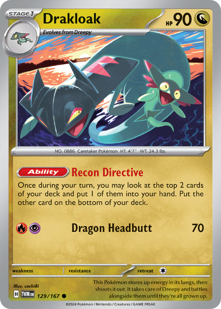 Drakloak 129/226 Common