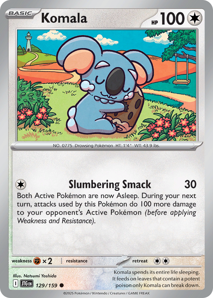 Komala 129/190 Common