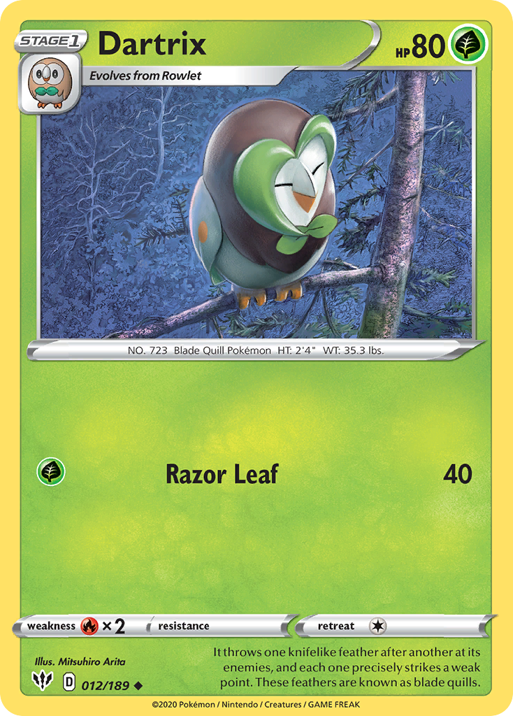 Dartrix 012/201 Uncommon