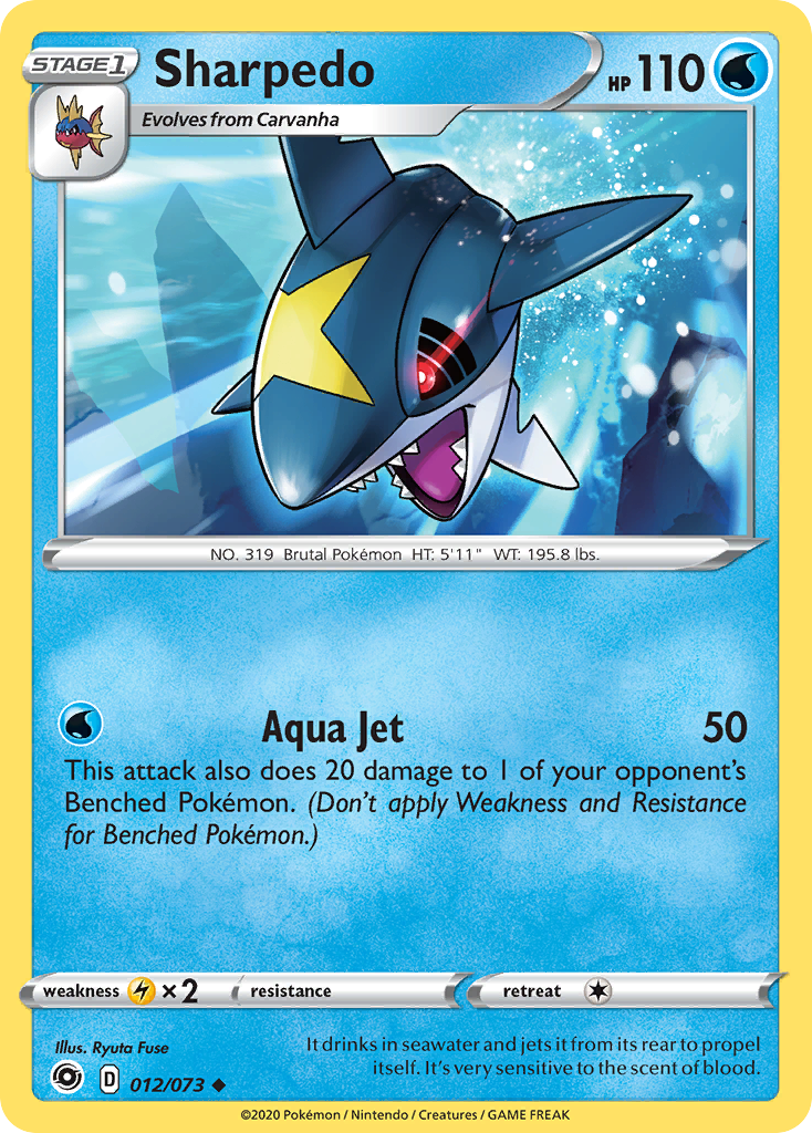 Sharpedo 012/80 Uncommon