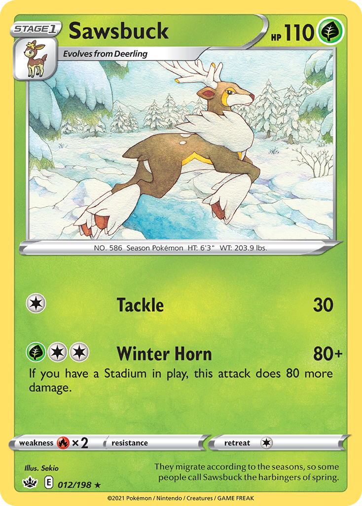 Sawsbuck 012/233 Rare