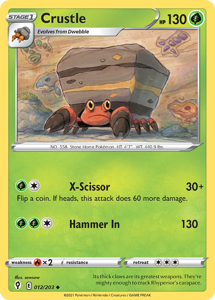 Crustle 012/237 Uncommon