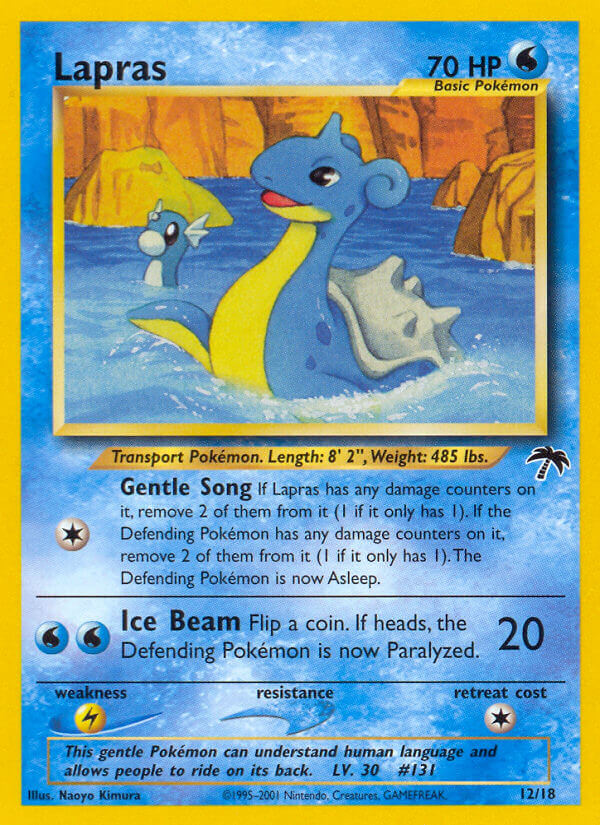 Lapras 012/18 Unknown