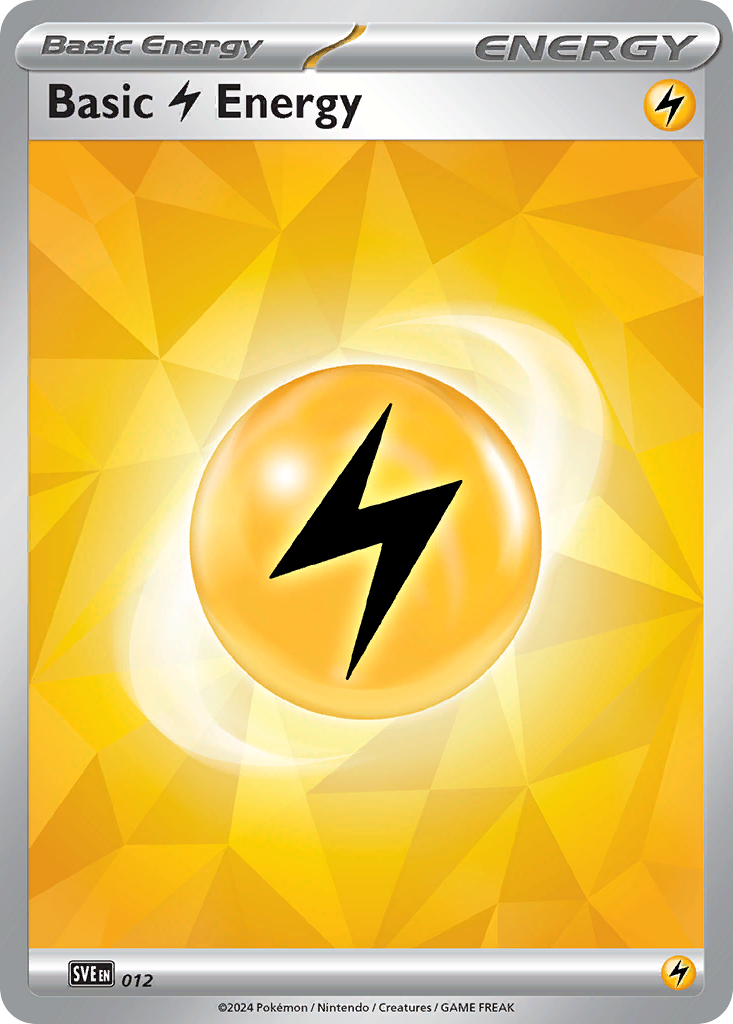 Basic Lightning Energy 012/16 Unknown