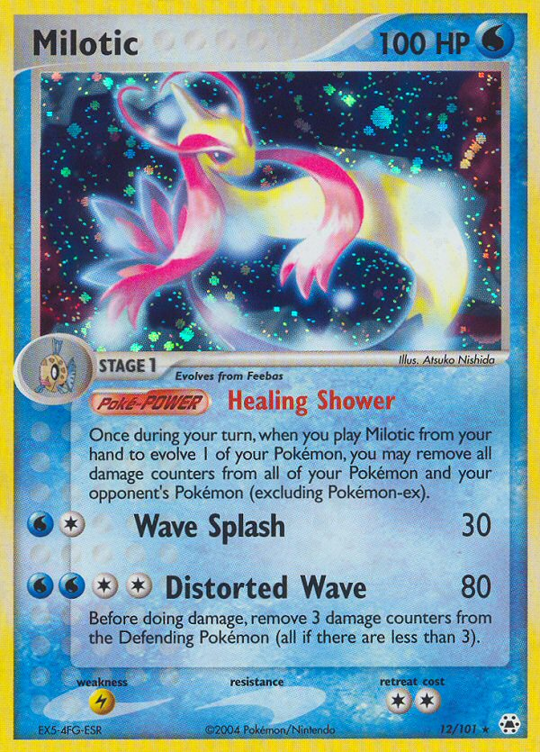 Milotic 012/102 Rare Holo