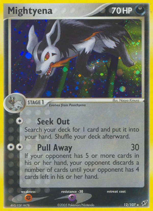 Mightyena 012/108 Rare Holo