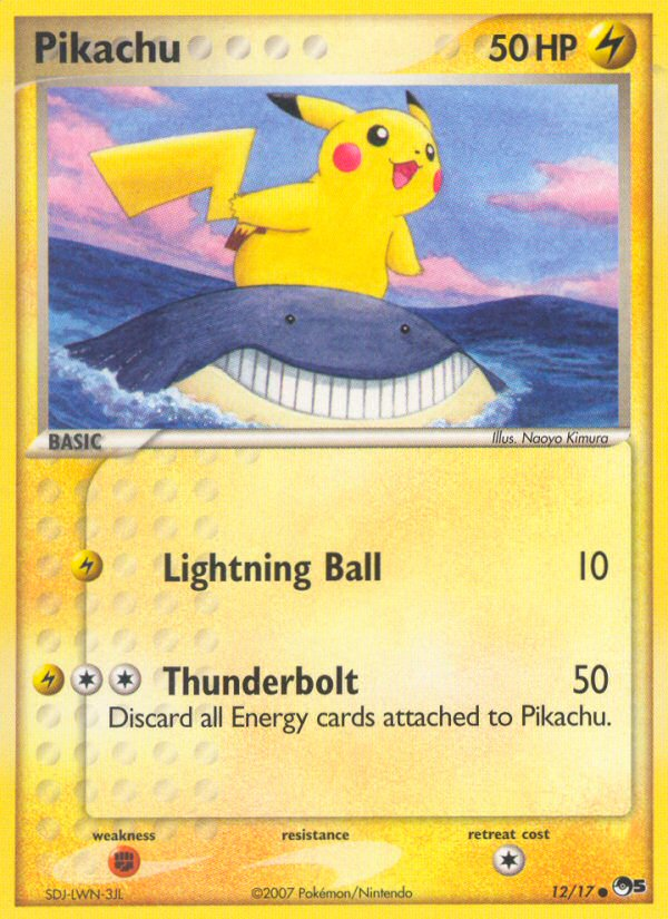 Pikachu 012/17 Common