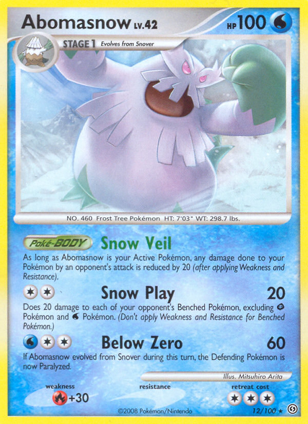 Abomasnow 012/106 Rare