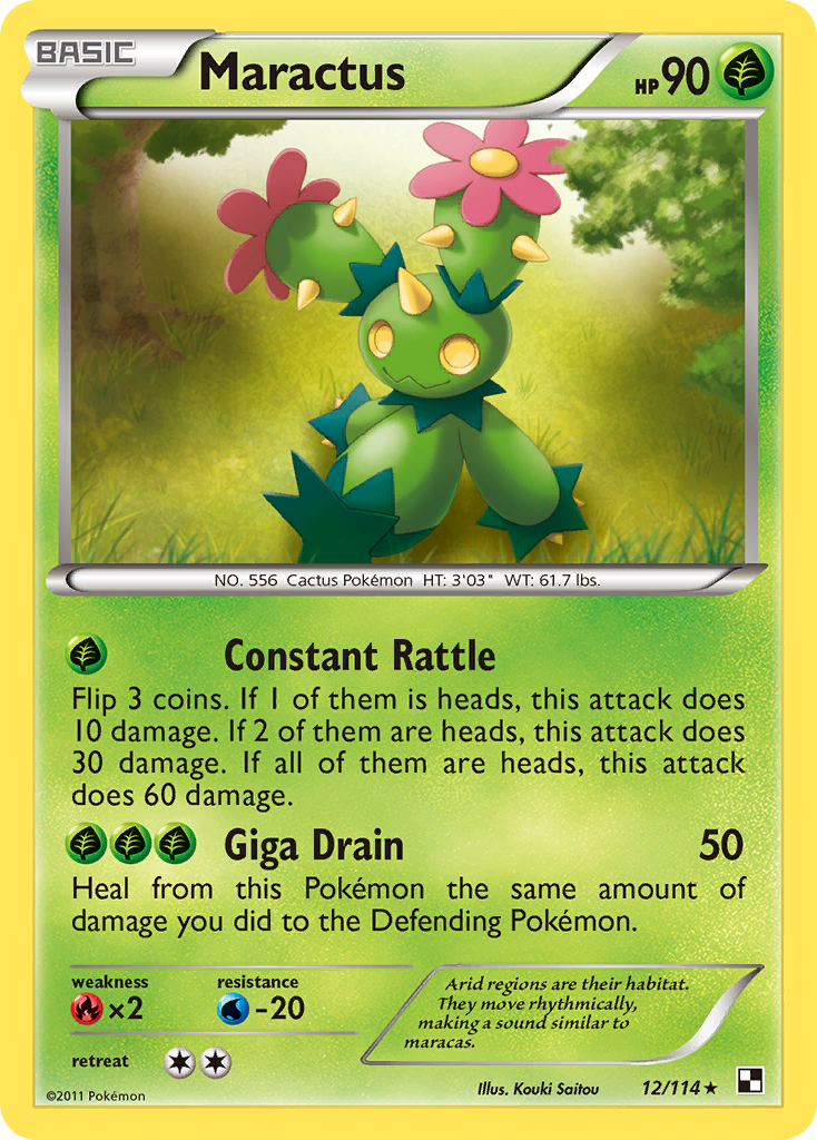 Maractus 012/115 Rare