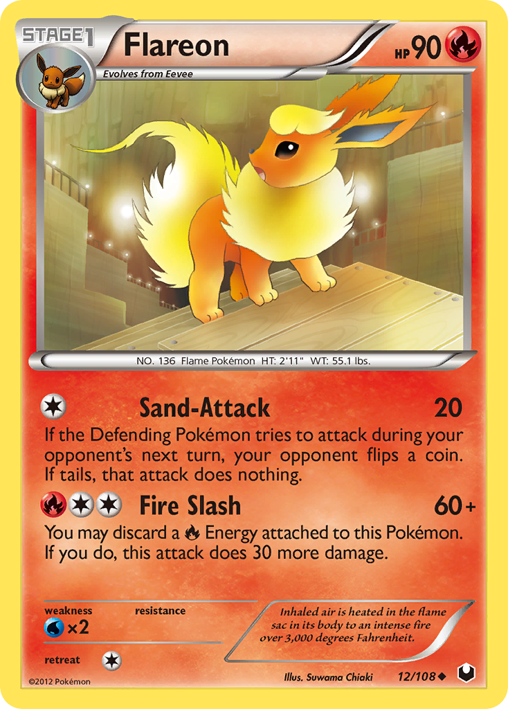 Flareon 012/111 Uncommon