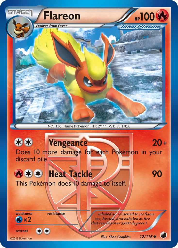 Flareon 012/122 Uncommon