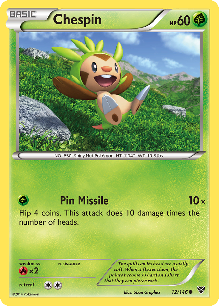 Chespin 012/146 Common
