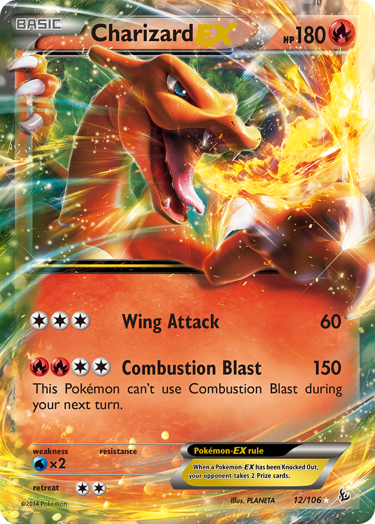 Charizard-EX 012/110 Rare Holo EX