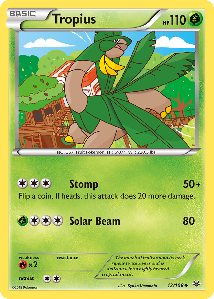 Tropius 012/112 Uncommon