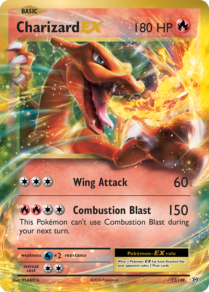 Charizard-EX 012/113 Rare Holo EX