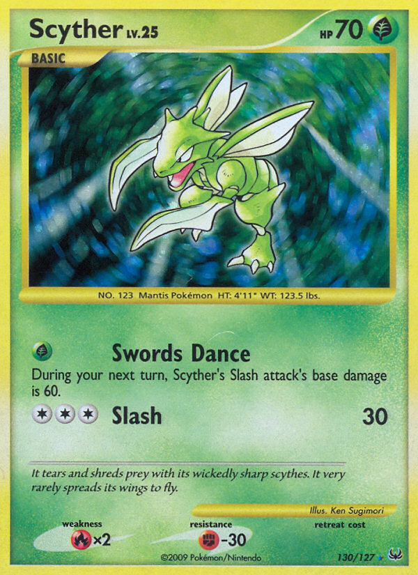 Scyther 130/133 Rare Secret