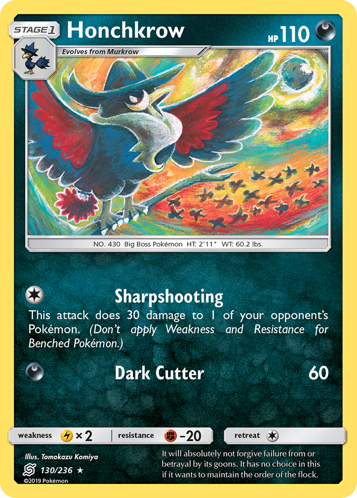 Honchkrow 130/260 Rare
