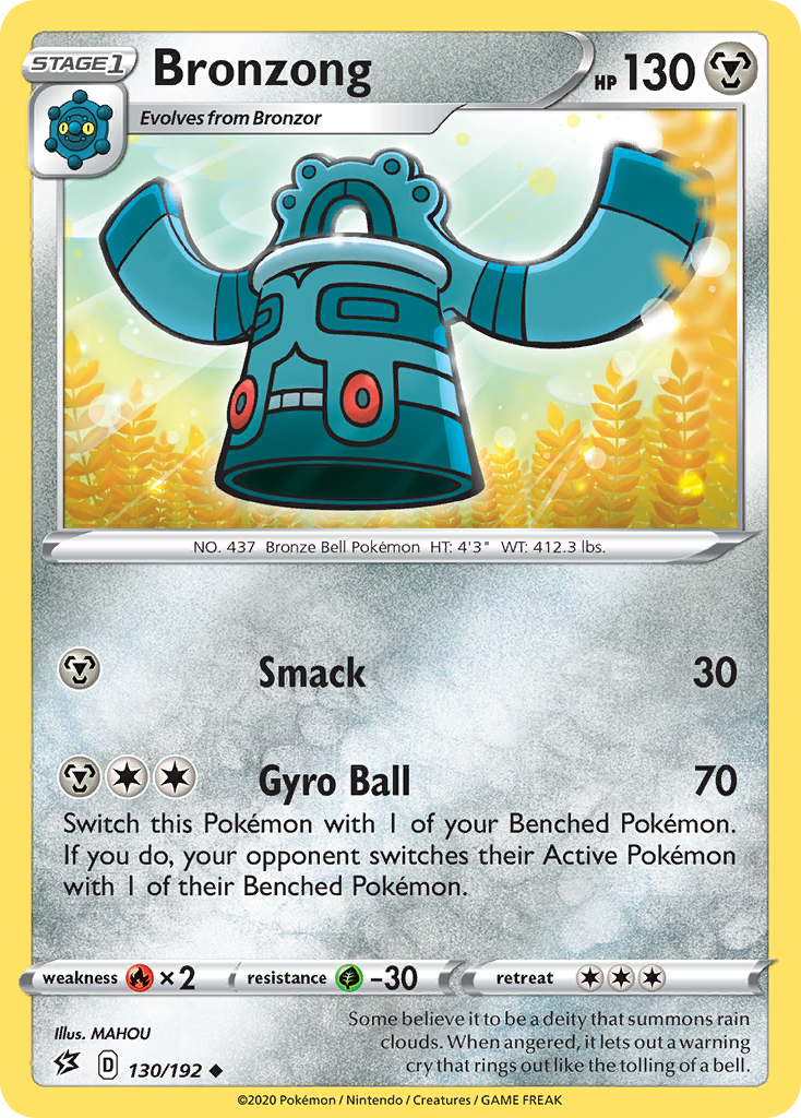Bronzong 130/209 Uncommon