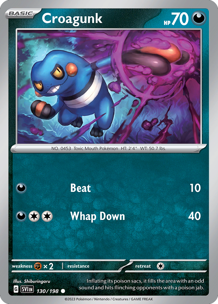 Croagunk 130/258 Common