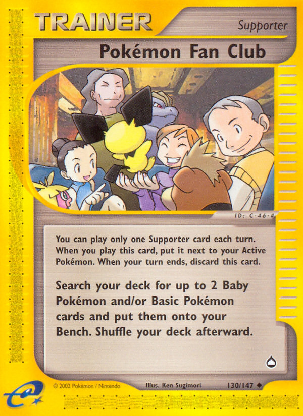 Pokémon Fan Club 130/182 Uncommon