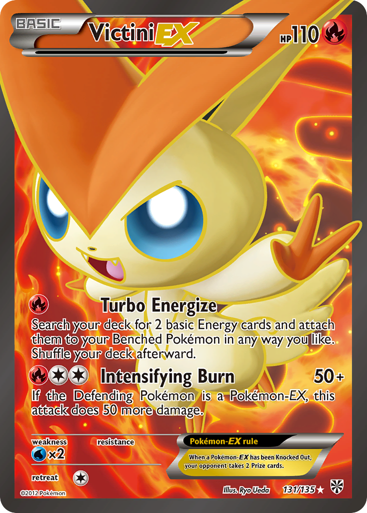 Victini-EX 131/138 Rare Ultra