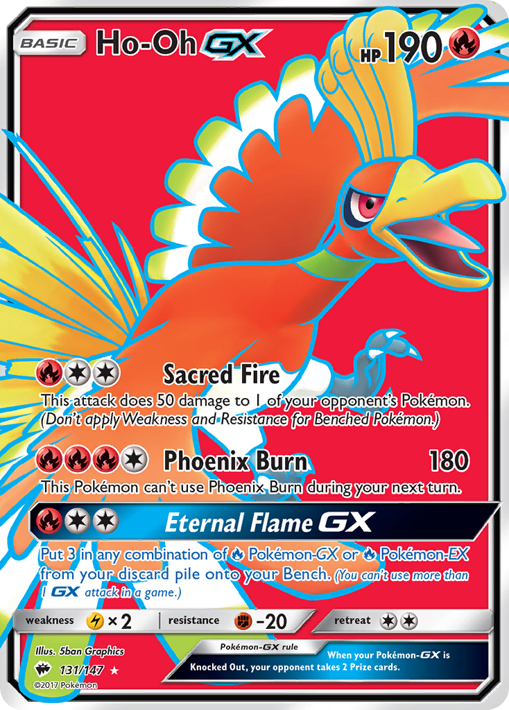 Ho-Oh-GX 131/177 Rare Ultra