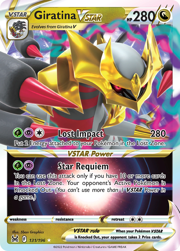 Giratina VSTAR 131/217 Rare Holo VSTAR