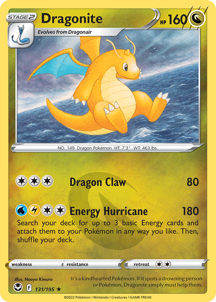 Dragonite 131/215 Rare Holo