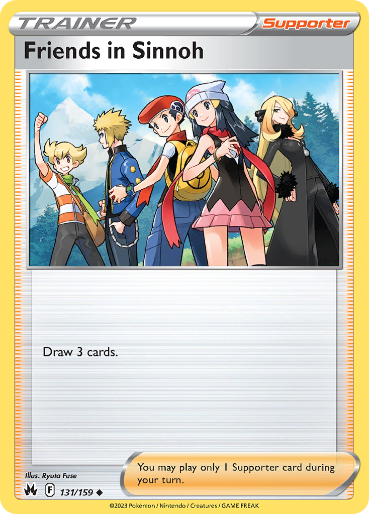 Friends in Sinnoh 131/160 Uncommon
