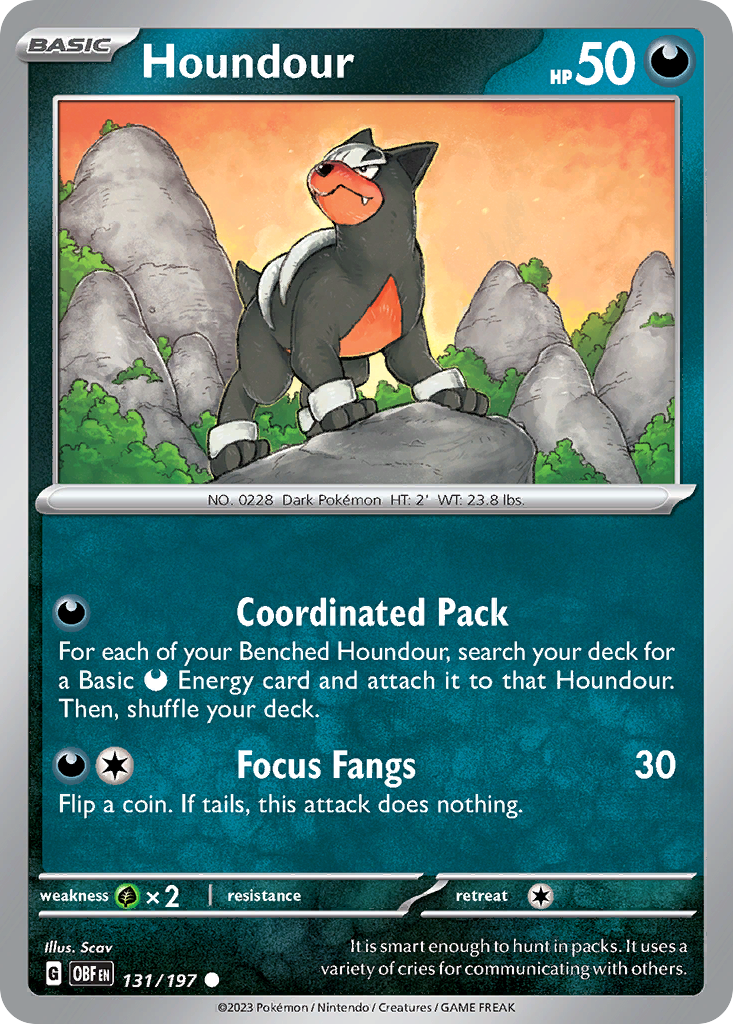 Houndour 131/230 Common