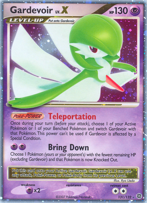 Gardevoir LV.X 131/132 Rare Holo LV.X