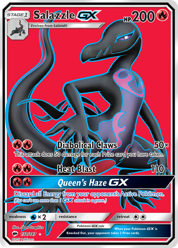 Salazzle-GX 132/177 Rare Ultra