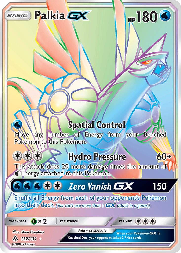 Palkia-GX 132/150 Rare Rainbow